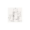 FROMAC - bateria umywalkowa ETROS  2145 chrom